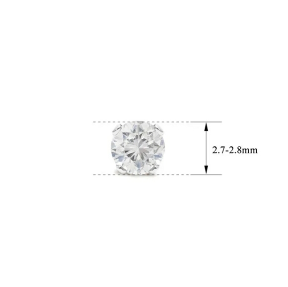 1/10 carat Stud Earrings lowest price!! - Picture 4 of 5